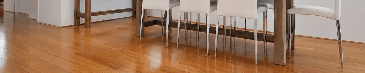 Professionally installed and refinished bamboo flooring in a residential home, showcasing smooth finish and natural wood tones in Fort Lauderdale, FL