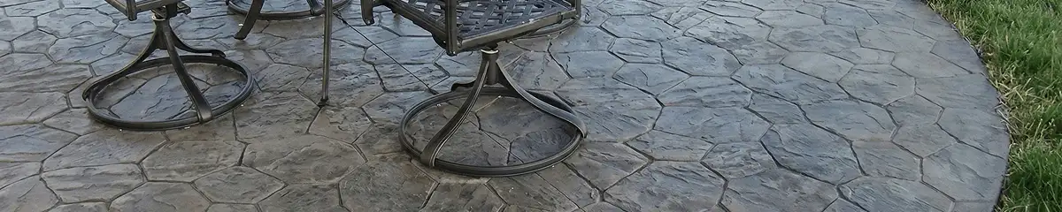 Garden relaxation area with professionally installed stone flooring in Fort Lauderdale FL